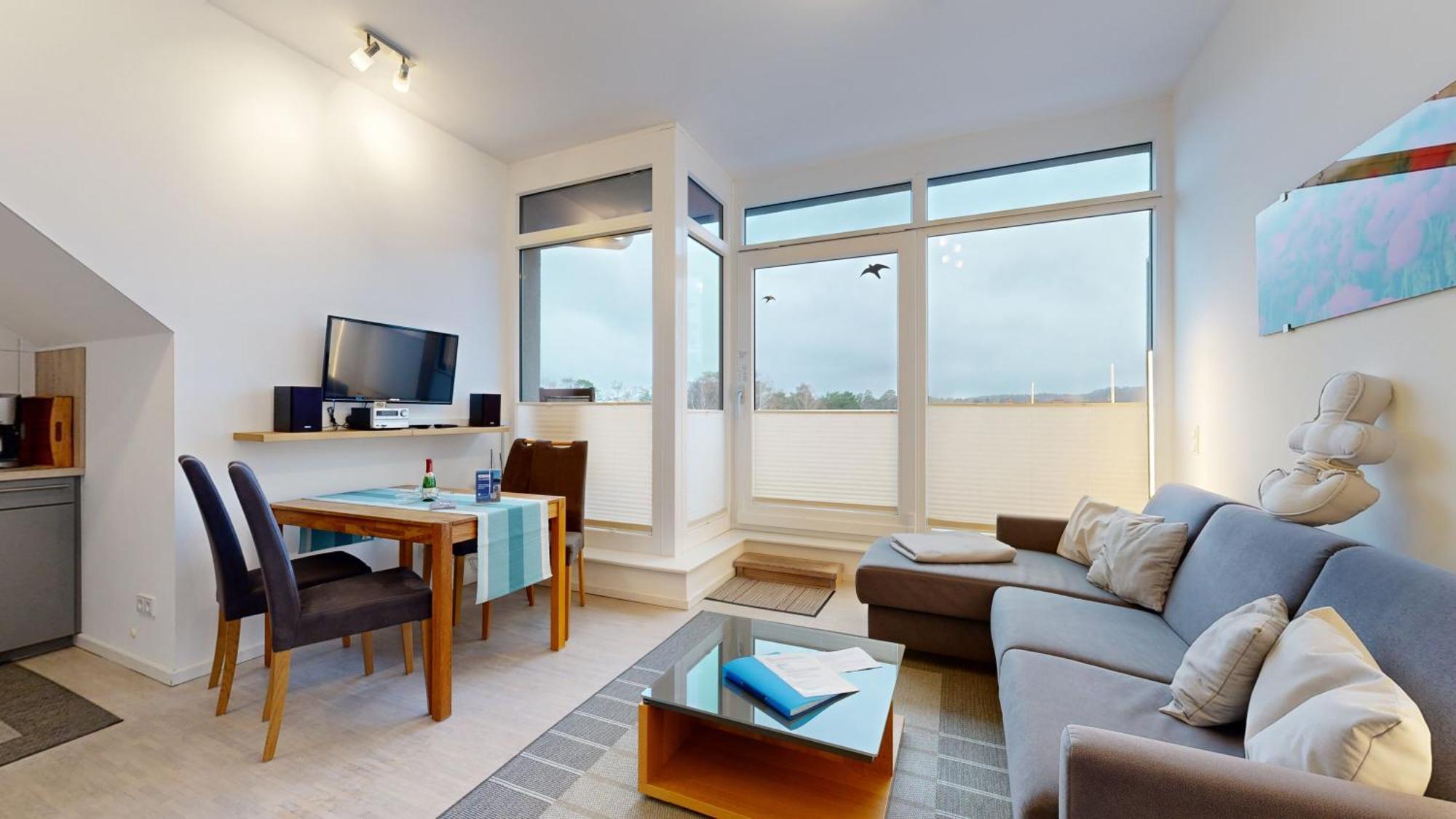 Duenenresort In Binz, Strandnahe Und Moderne Fewos Mit Balkon, Teilweise Mit Meerblick, מראה חיצוני תמונה