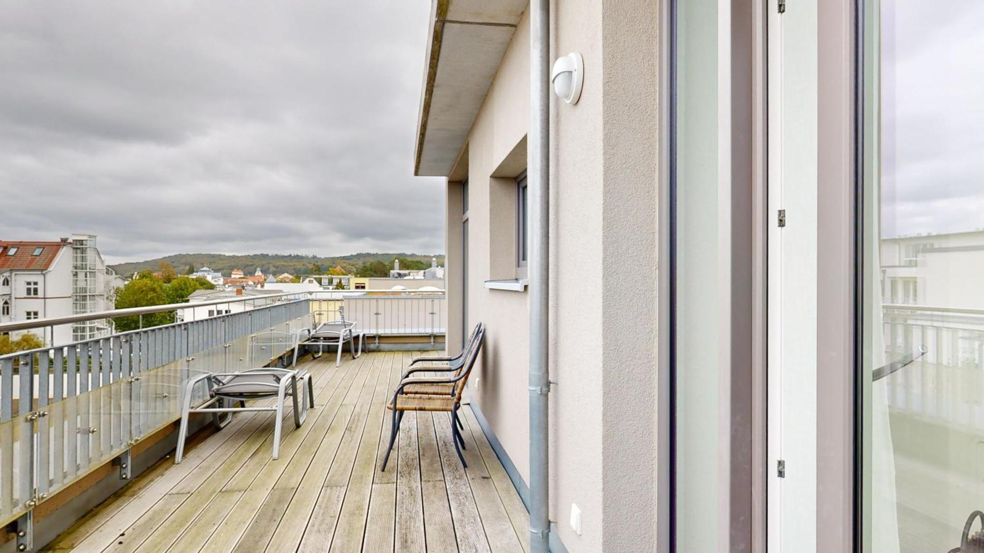 Duenenresort In Binz, Strandnahe Und Moderne Fewos Mit Balkon, Teilweise Mit Meerblick, מראה חיצוני תמונה