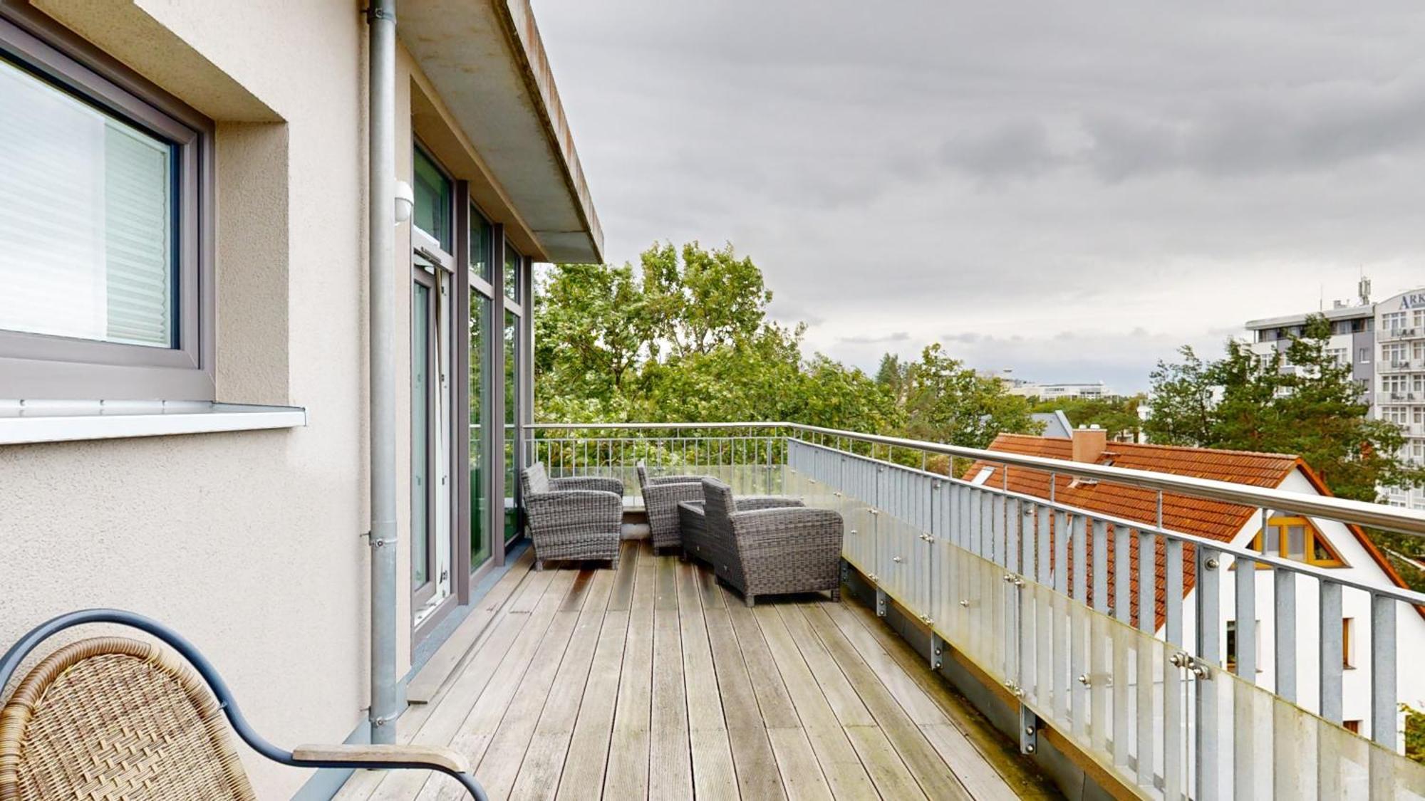 Duenenresort In Binz, Strandnahe Und Moderne Fewos Mit Balkon, Teilweise Mit Meerblick, מראה חיצוני תמונה